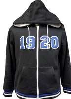 Buffalo Dallas Zeta Phi Beta 1920 Zip Hoodie [Black]