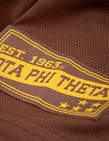 Big Boy Iota Phi Theta Divine 9 Mens Football Jersey Tee [Brown]