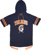 Big Boy Virginia State Trojans Ladies Hoodie Tee [Navy Blue]