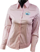 Buffalo Dallas Jack And Jill Of America Button Down Collar Shirt [Long Sleeve - Pink]