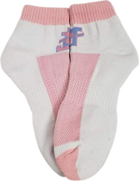 Buffalo Dallas Jack And Jill Of America Ankle Socks [Pink/White]