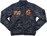 Big Boy Virginia State Trojans Ladies Sequins Jacket [Navy Blue]