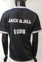 Buffalo Dallas Jack And Jill Of America Football Jersey [Black]