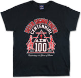 Big Boy Delta Sigma Theta Centennial Graphic Divine 9 S9 Ladies Tee [Black]