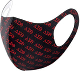 Big Boy Delta Sigma Theta Divine 9 S2 Summer Poly Fashion Face Mask [Black]