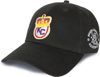 Big Boy Kansas City Monarchs S141 Mens Cotton Ball Cap [Black]