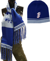 Buffalo Dallas Jack And Jill Of America Beanie And Scarf Set [Blue]