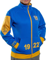 Sigma Gamma Rho Elite Track Jacket [Blue]