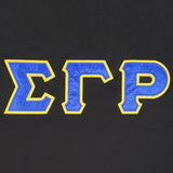 Sigma Gamma Rho Ladies Ringer Tee [Black]