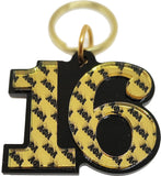 Alpha Phi Alpha Line #16 Key Chain [Black]