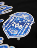 Big Boy Zeta Phi Beta Divine 9 S3 Long Sleeve Ladies Tee [Long Sleeve - Black]