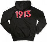 Big Boy Delta Sigma Theta Divine 9 S6 Ladies Pullover Hoodie [Black]