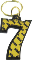 Alpha Phi Alpha Line #7 Key Chain [Black]