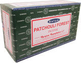 Satya Sai Baba Patchouli Forest Incense Sticks [Brown]