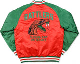 Big Boy Florida A&M Rattlers S6 Mens Baseball Jacket [Orange]