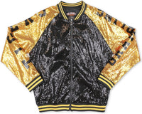 Big Boy Grambling State Tigers S3 Ladies Sequins Jacket [Black]