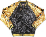 Big Boy Grambling State Tigers S3 Ladies Sequins Jacket [Black]