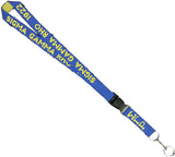 Sigma Gamma Rho Break Away Woven Lanyard [Blue]