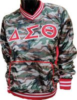 Buffalo Dallas Delta Sigma Theta Windbreaker Jacket [Camouflage]