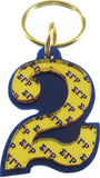 Sigma Gamma Rho Line #2 Key Chain [Blue]