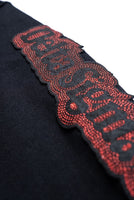 Legacy Tradition Delta Sigma Theta S1 Chenille Embroidered Hoodie [Black]