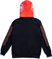 Legacy Tradition Delta Sigma Theta S1 Chenille Embroidered Hoodie [Black]