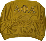 Alpha Phi Alpha Car Seat Headrest Cover [Old Gold]