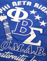 Big Boy Phi Beta Sigma Divine 9 S8 Mens Windbreaker Jacket [Royal Blue]