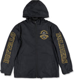 Big Boy Buffalo Soldiers S7 Mens Windbreaker Jacket [Black]