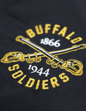 Big Boy Buffalo Soldiers S7 Mens Windbreaker Jacket [Black]