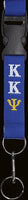 Kappa Kappa Psi Break Away Woven Lanyard [Blue]