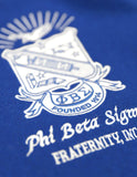 Big Boy Phi Beta Sigma Divine 9 S4 Mens Wool Jacket [Royal Blue]