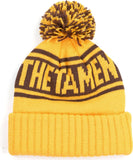 Big Boy Iota Phi Theta Divine 9 S252 Mens Beanie With Ball [Brown]