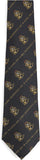 Big Boy Alpha Phi Alpha Divine 9 S2 Neck Tie [Black]