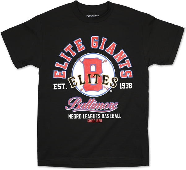 Big Boy Baltimore Elite Giants NLBM Legend Graphic S8 Mens Tee [Black]