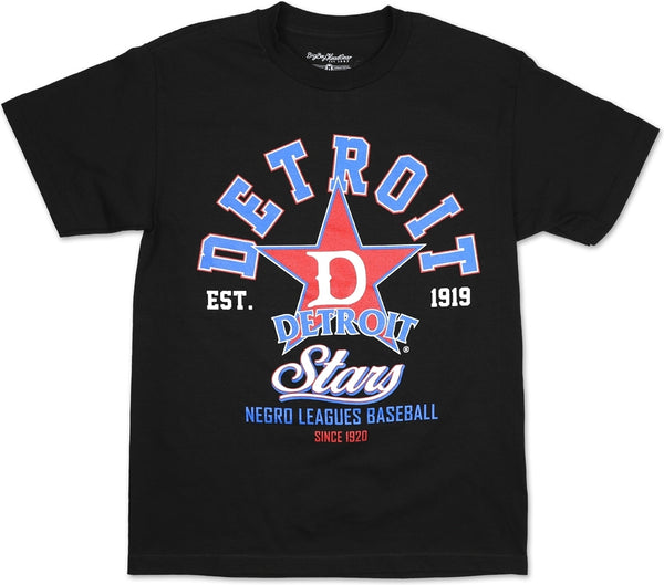 Big Boy Detroit Stars NLBM Legend Graphic S8 Mens Tee [Black]