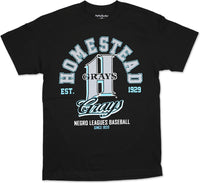 Big Boy Homestead Grays NLBM Legend Graphic S8 Mens Tee [Black]