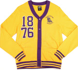 Big Boy Prairie View A&M Panthers S5 Mens Cardigan [Gold]