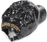 Big Boy Alabama State Hornets S144 Ladies Sequins Cap [Black]