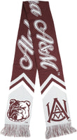 Big Boy Alabama A&M Bulldogs S8 Scarf [Maroon]