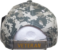 Iraq-Afghanistan Veteran Ribbon Shadow Mens Cap [Baseball Cap - Beige]