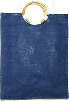 Zeta Phi Beta Lady Pocket Jute Bag [Blue/White]