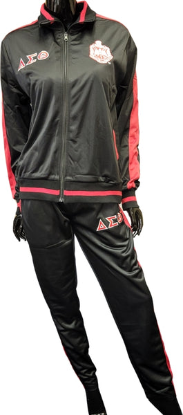 Buffalo Dallas Delta Sigma Theta Vintage Track Suit [Black]