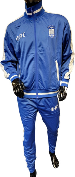 Buffalo Dallas Phi Beta Sigma Vintage Track Suit [Blue]