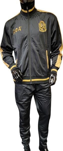 Buffalo Dallas Alpha Phi Alpha Vintage Track Suit [Black]