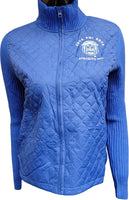 Buffalo Dallas Zeta Phi Beta Sweater Jacket [Blue]
