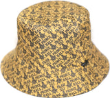 Big Boy Prince Hall Mason Reversible Bucket Hat [Black/Gold]