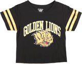 Big Boy Arkansas At Pine Bluff Golden Lions S4 Cropped Womens Tee [Black]