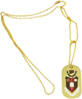 Sigma Alpha Iota Double Sided Dog Tag [Gold]