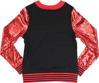 Big Boy Delta Sigma Theta Divine 9 S12 Sequins Cardigan [Black]